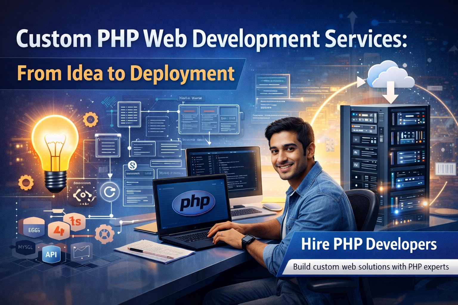 Custom PHP Web Development Services From Idea to Deployment