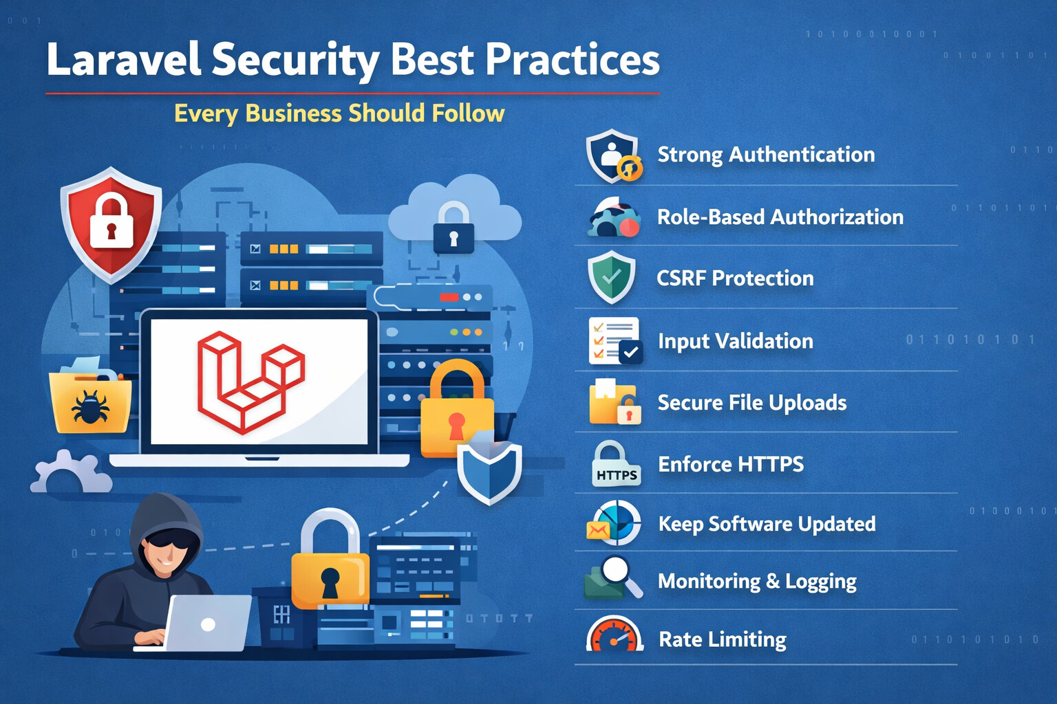 Laravel Security Best Practices Every Business Should Follow