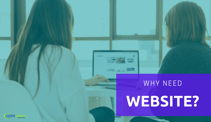 WHY DO WE NEED A WEBSITE?