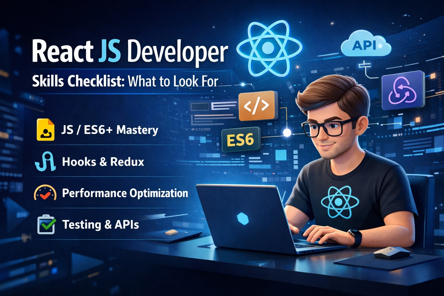 React JS Developer Skills Checklist: What to Look For in 2026