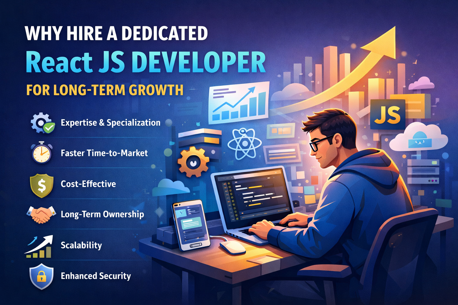 Why Hire a Dedicated React JS Developer 